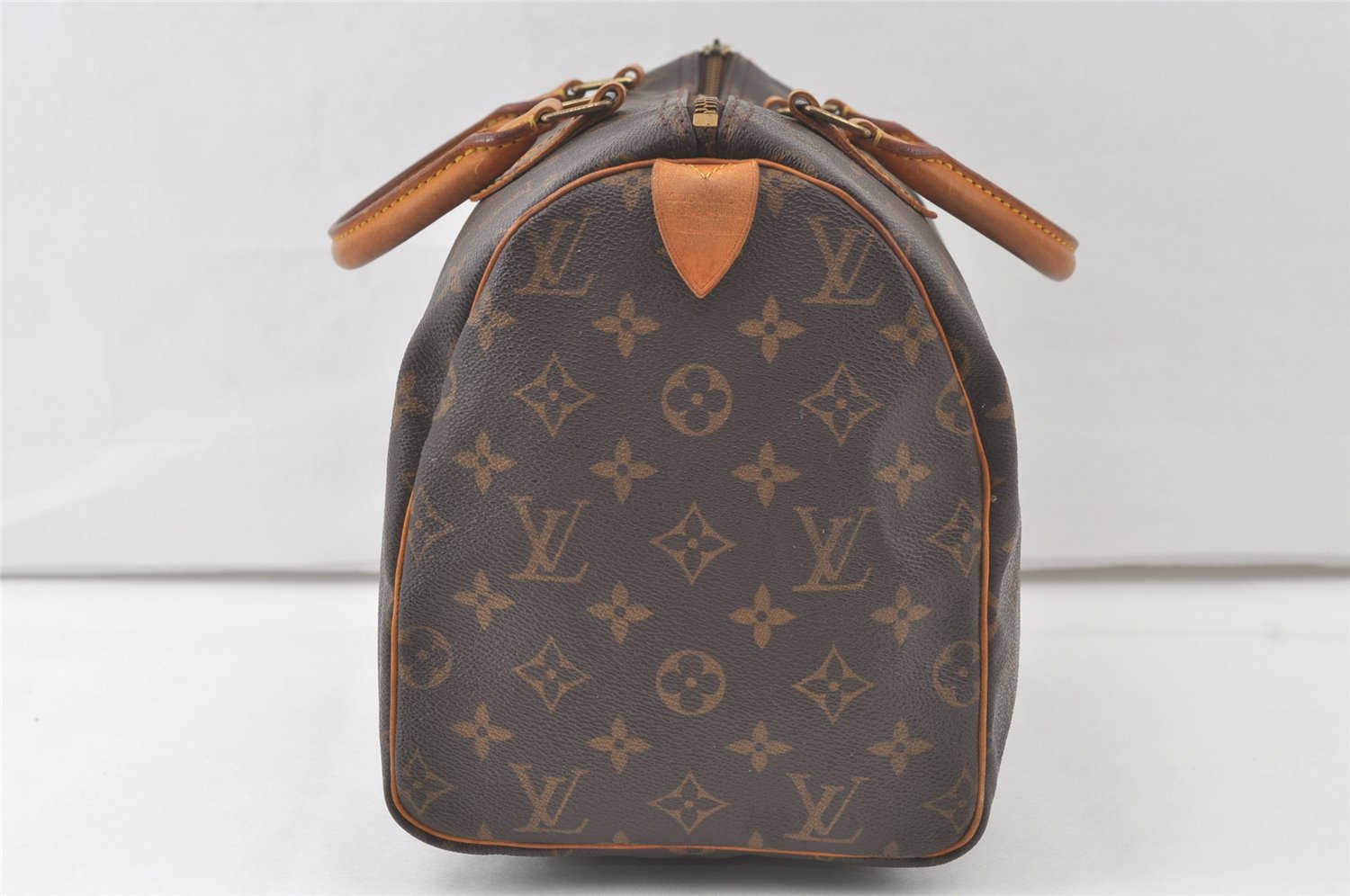 Authentic Louis Vuitton Monogram Speedy 30 Hand Boston Bag M41526 Junk 7146K