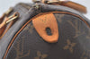 Authentic Louis Vuitton Monogram Speedy 30 Hand Boston Bag M41526 Junk 7146K