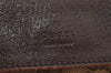 Authentic GUCCI Vintage Waist Body Bag Purse GG Canvas Leather 28566 Brown 7148J