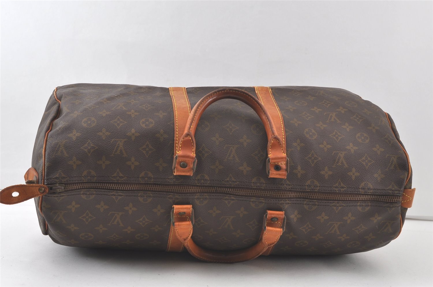 Authentic Louis Vuitton Monogram Keepall 50 Travel Boston Bag Old Model LV 7148K