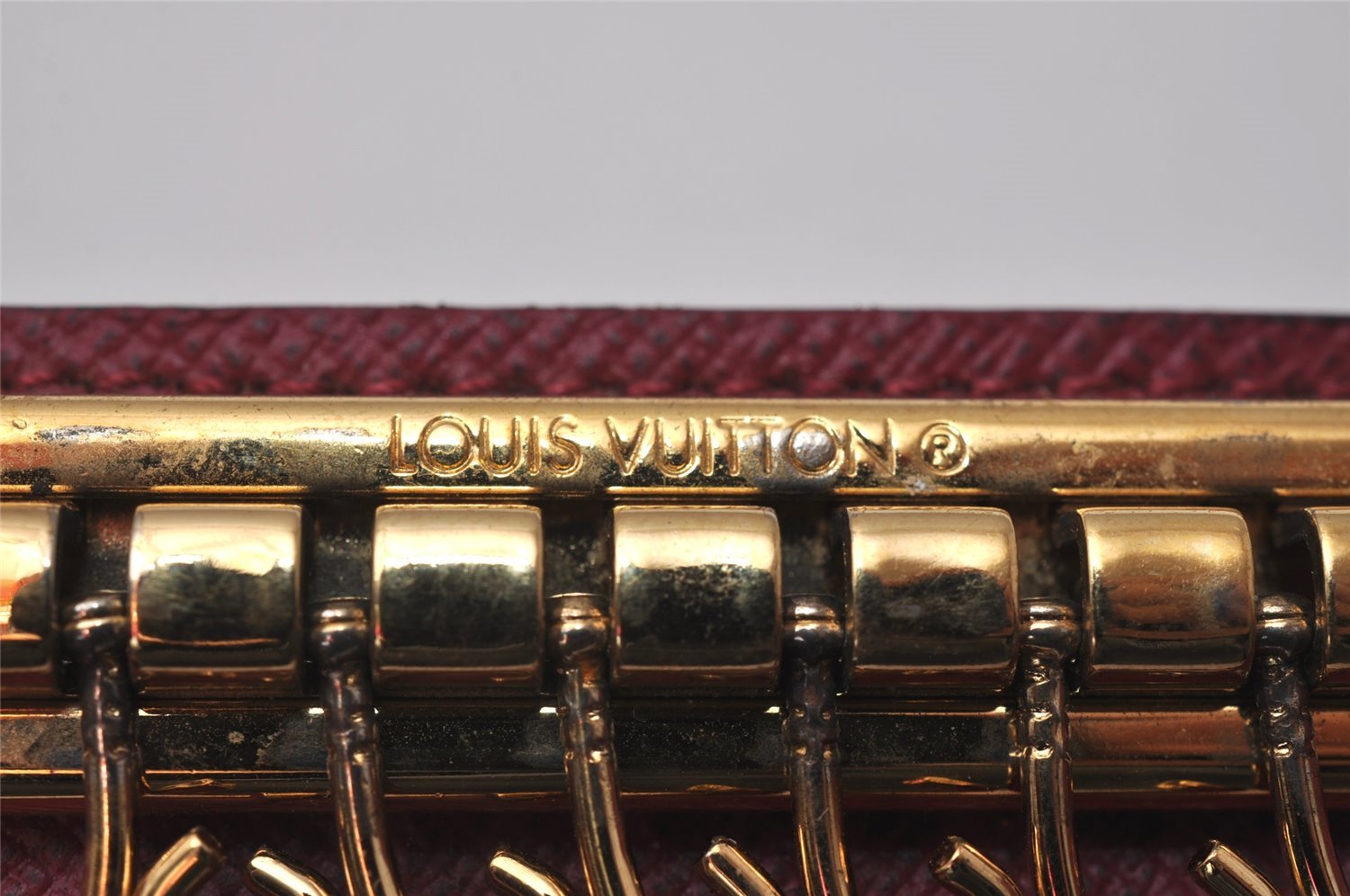 Authentic Louis Vuitton Monogram Multicles 6 Key Case Holder M60701 Purple 7151I