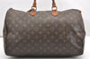 Authentic Louis Vuitton Monogram Speedy 40 Hand Boston Bag M41522 LV Junk 7151K