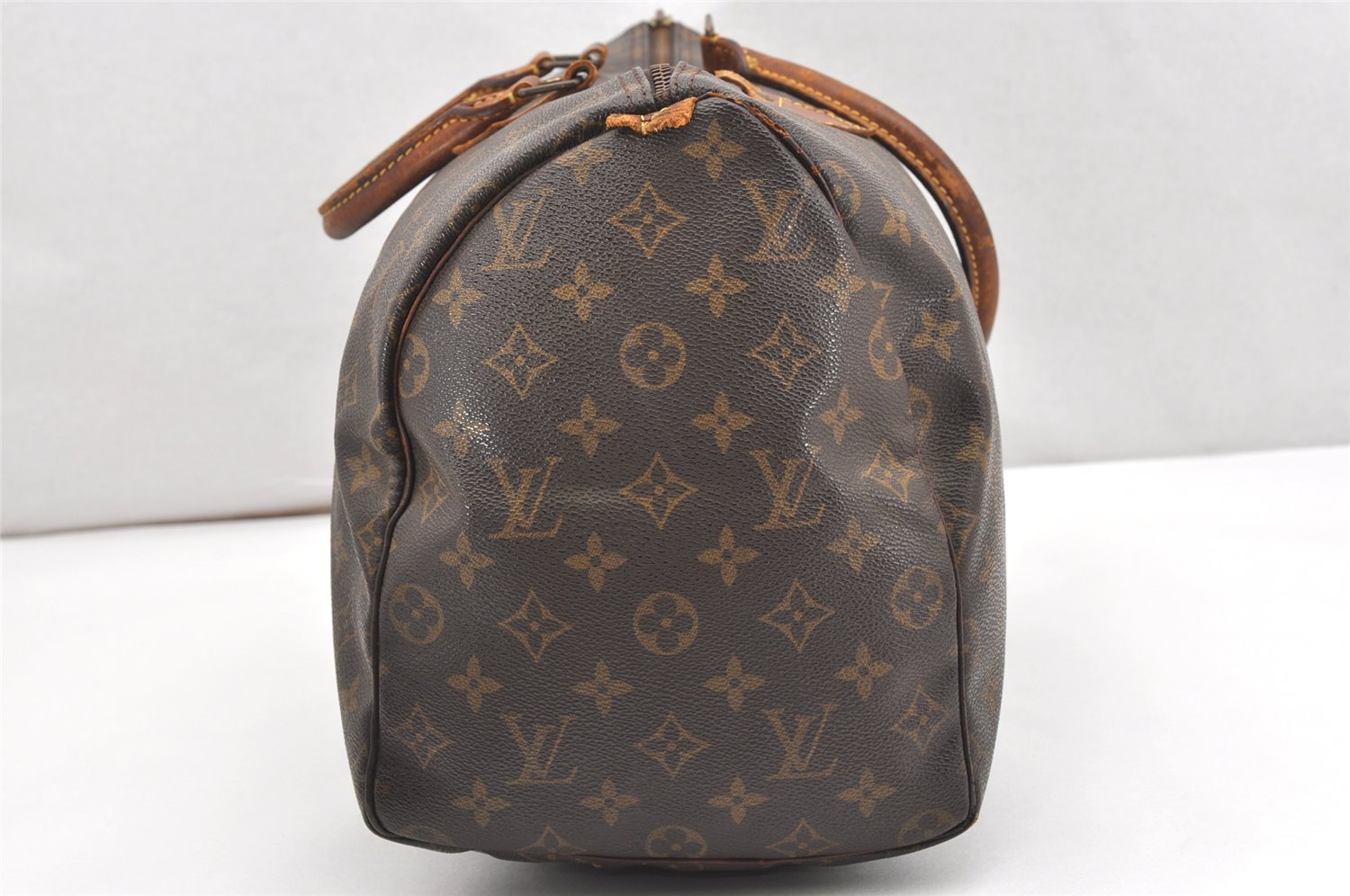 Authentic Louis Vuitton Monogram Speedy 40 Hand Boston Bag M41522 LV Junk 7151K