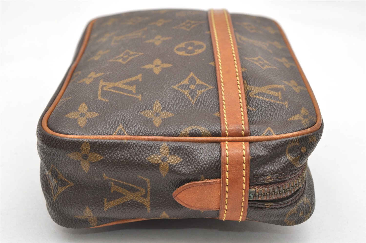 Authentic Louis Vuitton Monogram Compiegne 23 Clutch Hand Bag M51847 LV 7152K