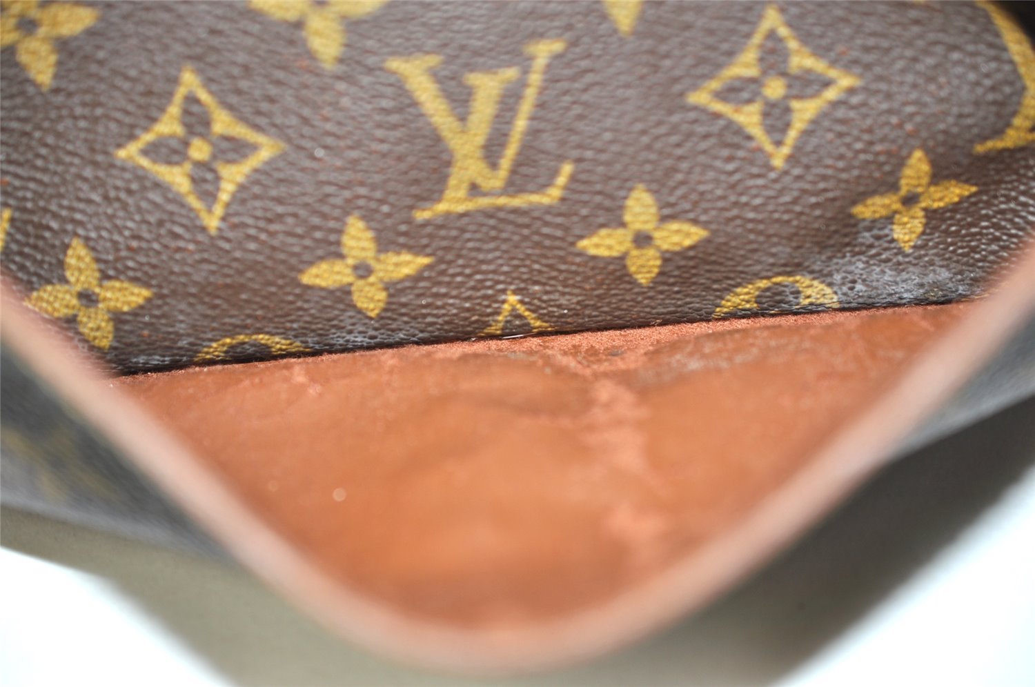 Authentic Louis Vuitton Monogram Compiegne 23 Clutch Hand Bag M51847 LV 7152K