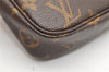 Authentic Louis Vuitton Monogram Pochette Accessoires Pouch M51980 LV 7153K