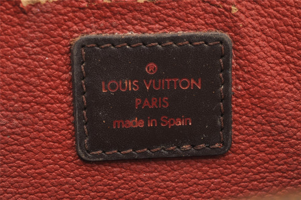 Authentic Louis Vuitton Damier Pochette Cosmetic PM Pouch N47516 LV 7155I