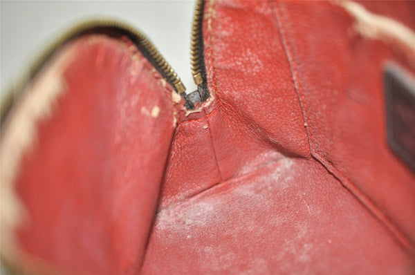 Authentic Louis Vuitton Damier Pochette Cosmetic PM Pouch N47516 LV 7155I