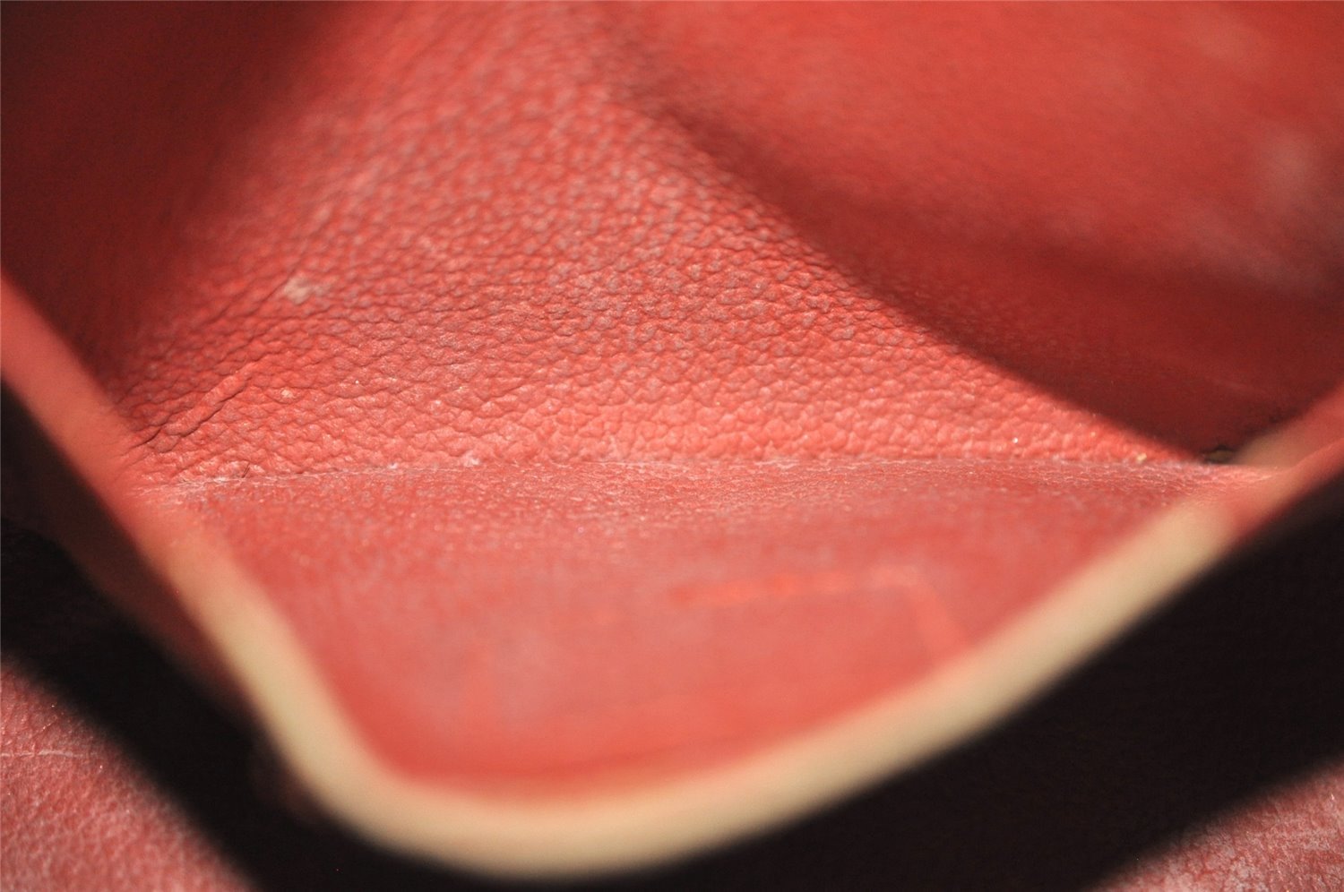 Authentic Louis Vuitton Damier Pochette Cosmetic PM Pouch N47516 LV 7155I