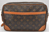 Authentic Louis Vuitton Monogram Trocadero 30 Shoulder Cross Bag M51272 LV 7155K