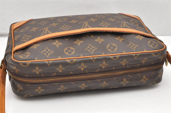 Authentic Louis Vuitton Monogram Trocadero 30 Shoulder Cross Bag M51272 LV 7155K