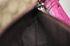 Authentic GUCCI Sherry Line Waist Body Bag GG Canvas Leather 162962 Beige 7156I