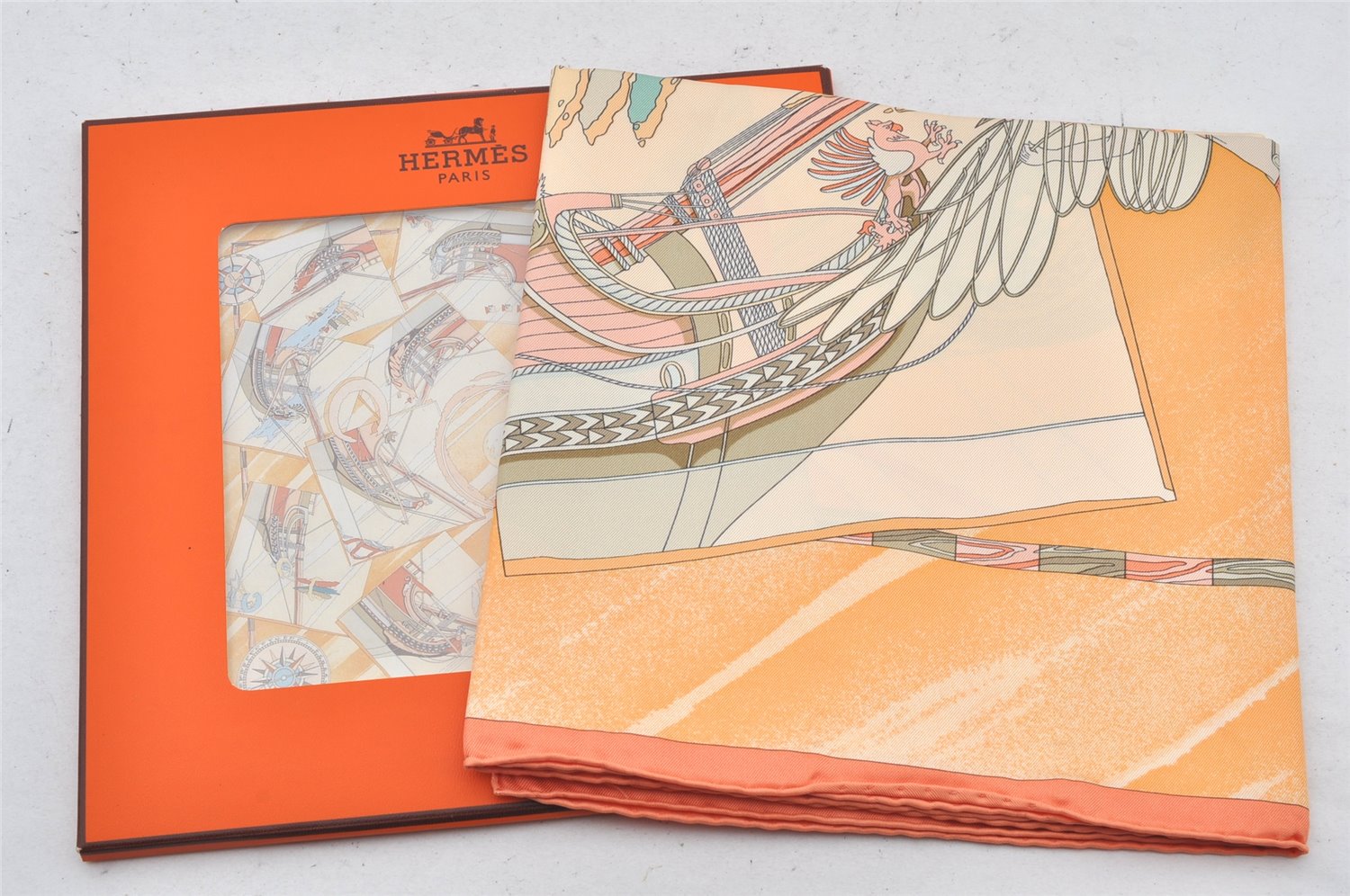 Authentic HERMES Carre 90 Scarf 