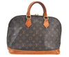 Authentic Louis Vuitton Monogram Alma Hand Bag Purse M51130 LV 7160H