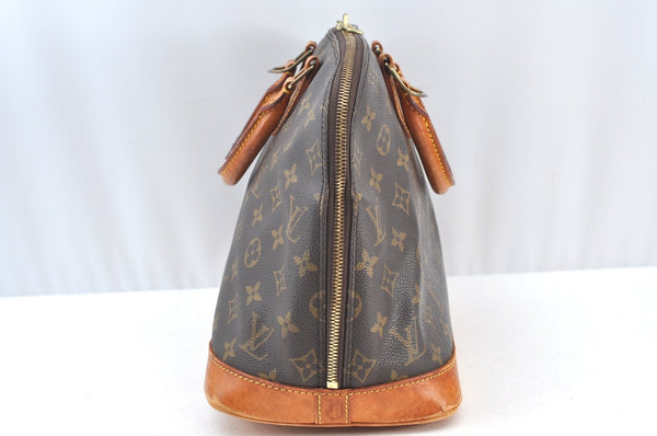 Authentic Louis Vuitton Monogram Alma Hand Bag Purse M51130 LV 7160H