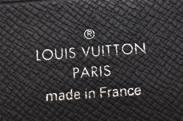 Authentic Louis Vuitton Epi Portefeuille Smart Wallet Black M64007 LV 7160I