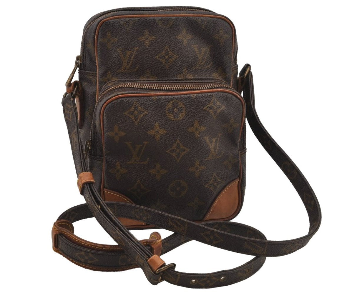 Authentic Louis Vuitton Monogram Amazone Shoulder Cross Body Bag M45236 LV 7161J