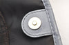 Authentic Christian Dior Panarea Cannage Tote Bag PVC Leather Blue Gray 7161K