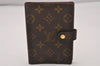 Authentic Louis Vuitton Monogram Agenda PM Notebook Cover R20005 LV 7163I