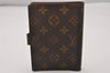 Authentic Louis Vuitton Monogram Agenda PM Notebook Cover R20005 LV 7163I