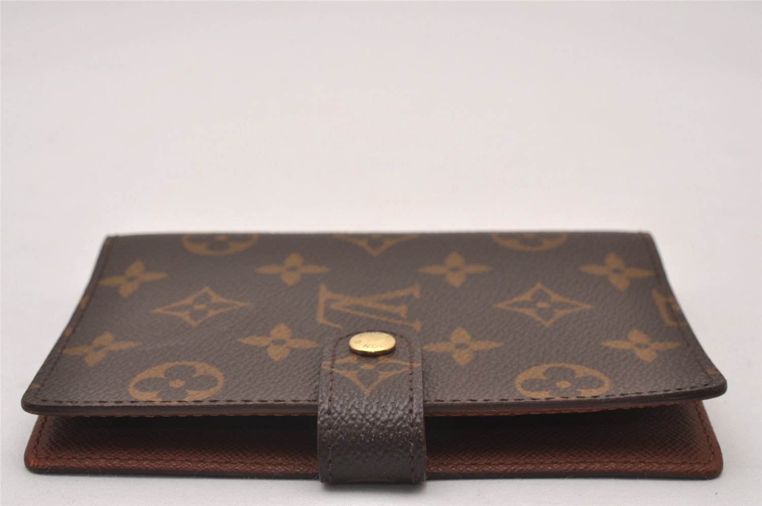 Authentic Louis Vuitton Monogram Agenda PM Notebook Cover R20005 LV 7163I