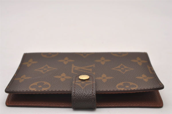 Authentic Louis Vuitton Monogram Agenda PM Notebook Cover R20005 LV 7163I