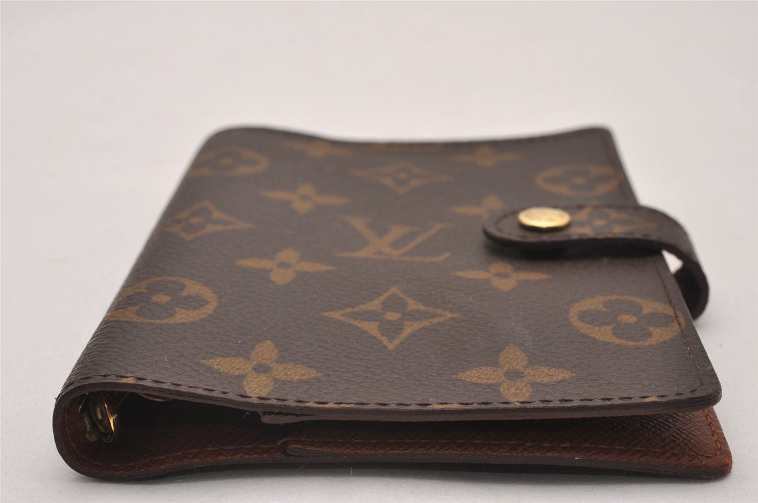 Authentic Louis Vuitton Monogram Agenda PM Notebook Cover R20005 LV 7163I