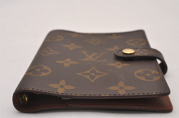 Authentic Louis Vuitton Monogram Agenda PM Notebook Cover R20005 LV 7163I