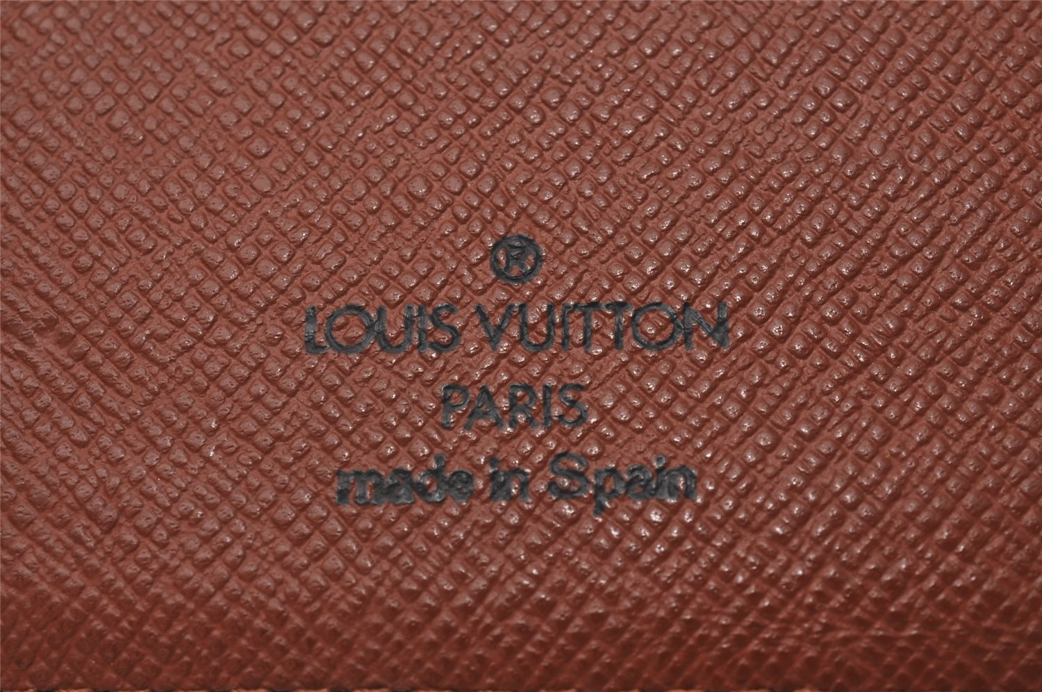 Authentic Louis Vuitton Monogram Agenda PM Notebook Cover R20005 LV 7163I
