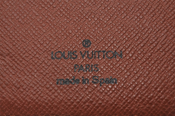 Authentic Louis Vuitton Monogram Agenda PM Notebook Cover R20005 LV 7163I