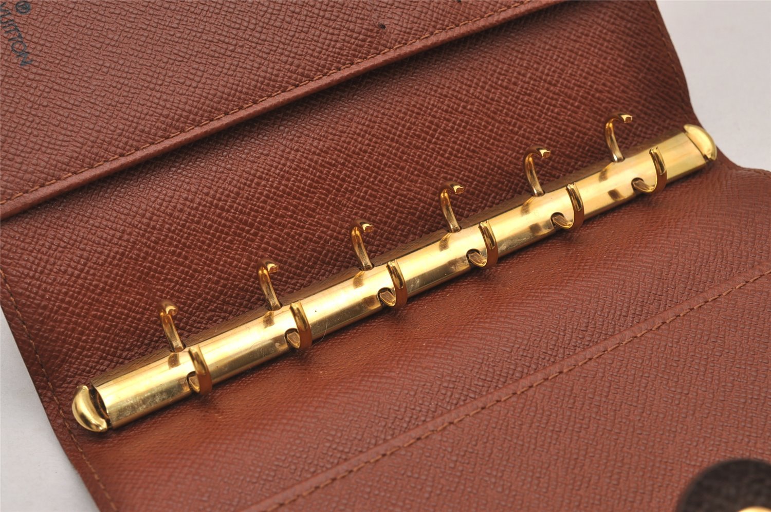 Authentic Louis Vuitton Monogram Agenda PM Notebook Cover R20005 LV 7163I