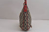 Authentic GUCCI Abbey Shoulder Hand Bag GG Canvas Leather 130738 Navy 7163J