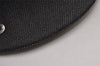 Authentic GUCCI Web Sherry Line Hunting Cap Canvas Leather Size S Black 7165I