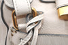 Authentic Chloe Vintage Paddington Leather Shoulder Hand Bag Purse White 7166K