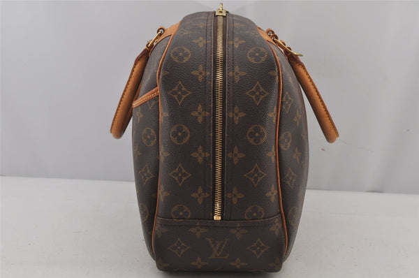 Authentic Louis Vuitton Monogram Deauville Hand Bag M47270 LV 7170J