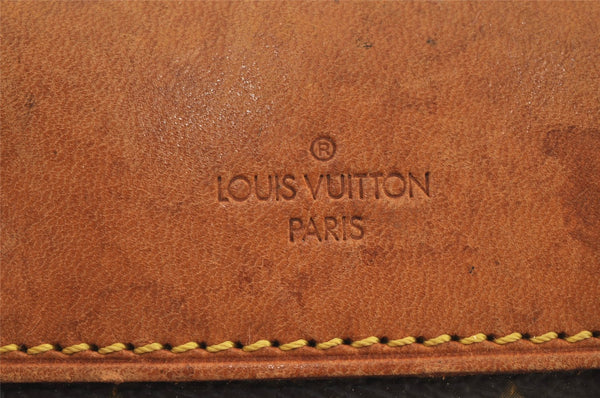 Authentic Louis Vuitton Monogram Deauville Hand Bag M47270 LV 7170J