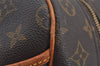 Authentic Louis Vuitton Monogram Deauville Hand Bag M47270 LV 7170J