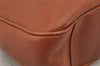 Authentic GUCCI Bamboo 2Way Shoulder Hand Bag Purse Leather Brown Junk 7171K