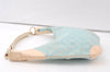 Authentic GUCCI Shoulder Hand Bag GG Canvas Enamel 0014158 Light Blue 7172K