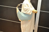 Authentic GUCCI Shoulder Hand Bag GG Canvas Enamel 0014158 Light Blue 7172K