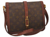 Authentic Louis Vuitton Monogram Rond Point Shoulder Cross Bag M51412 LV 7173I