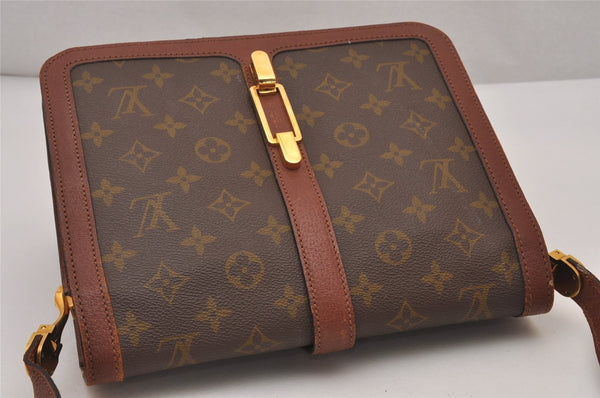 Authentic Louis Vuitton Monogram Rond Point Shoulder Cross Bag M51412 LV 7173I