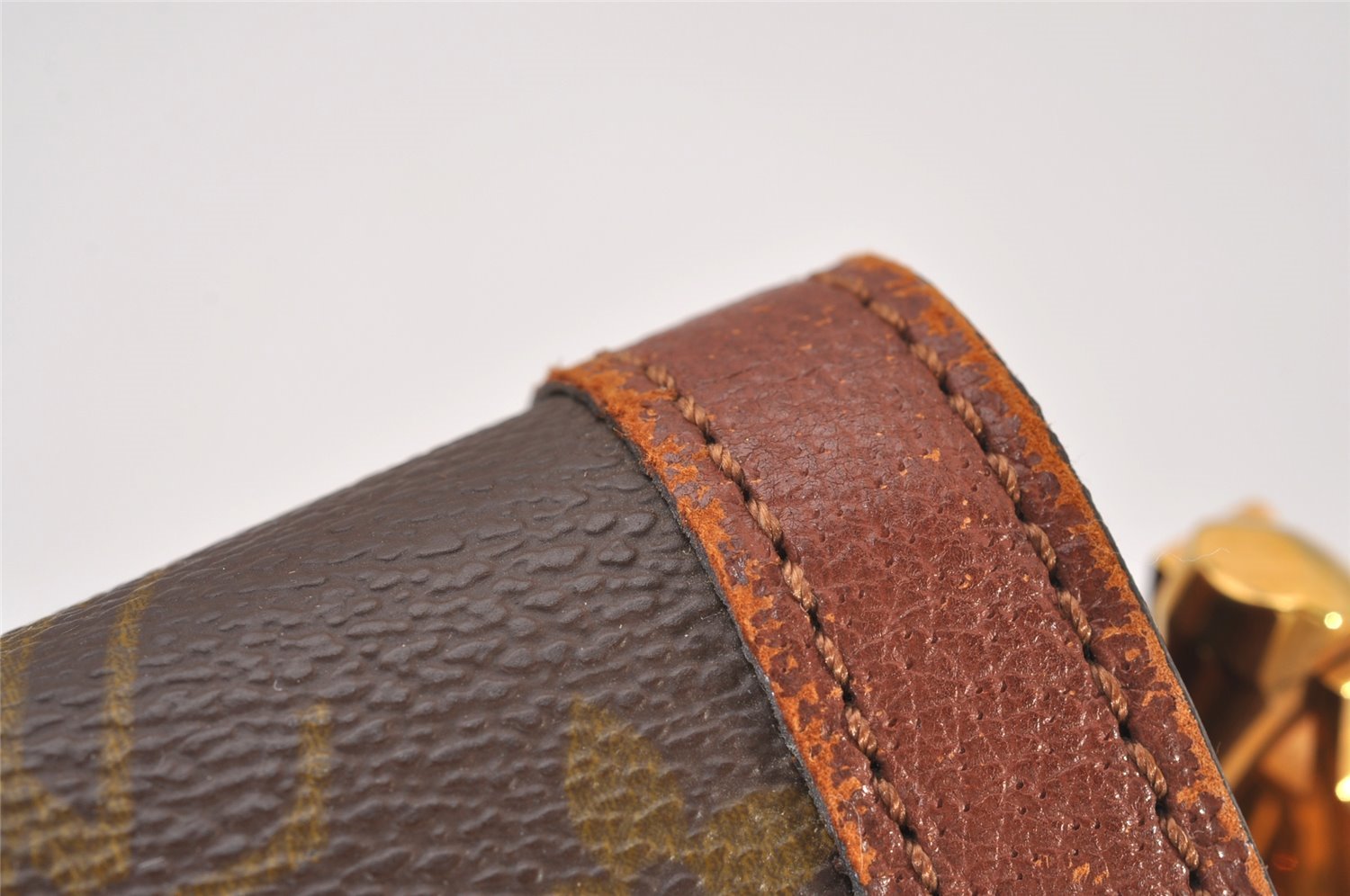 Authentic Louis Vuitton Monogram Rond Point Shoulder Cross Bag M51412 LV 7173I