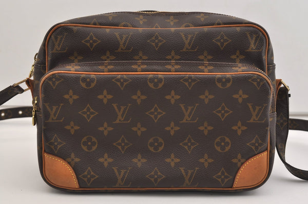 Authentic Louis Vuitton Monogram Nile Shoulder Cross Body Bag M45244 LV 7173J