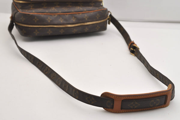Authentic Louis Vuitton Monogram Nile Shoulder Cross Body Bag M45244 LV 7173J