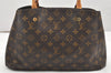 Authentic Louis Vuitton Monogram Montaigne MM 2Way Hand Bag M41056 LV 7174K