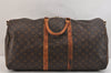 Authentic Louis Vuitton Monogram Keepall Bandouliere 55 M41414 Boston Bag 7178K