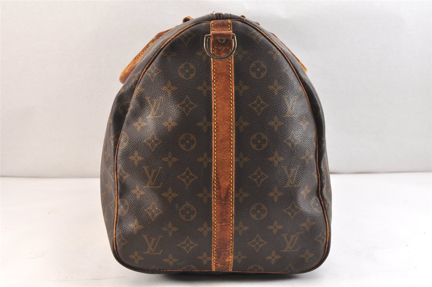 Authentic Louis Vuitton Monogram Keepall Bandouliere 55 M41414 Boston Bag 7178K