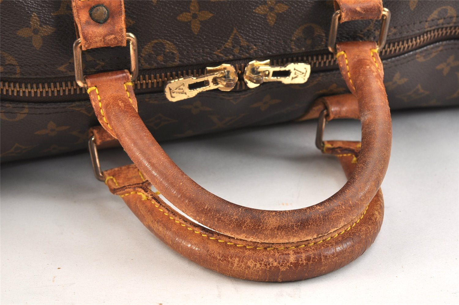 Authentic Louis Vuitton Monogram Keepall Bandouliere 55 M41414 Boston Bag 7178K