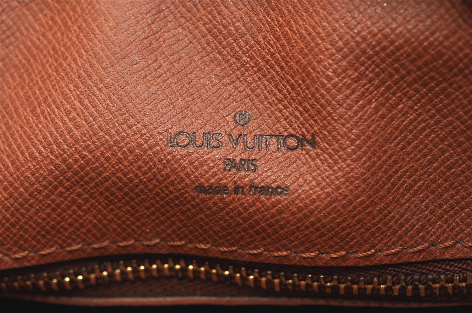 Authentic Louis Vuitton Monogram Boulogne 35 Shoulder Cross Bag M51260 LV 7180K